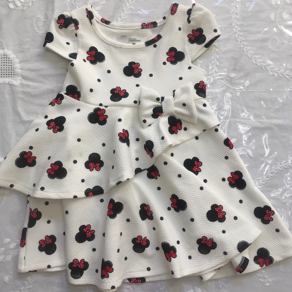 NWT Disney Junior Minnie Mouse Toddler Dressy